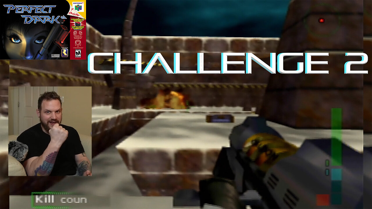 Perfect Dark - Challenge 2: Basic Sims & Rocket Launchers