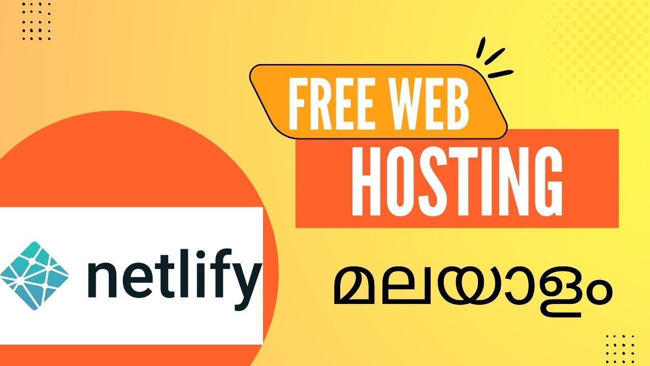 Start a website with netlify | Free web hosting Malayalam