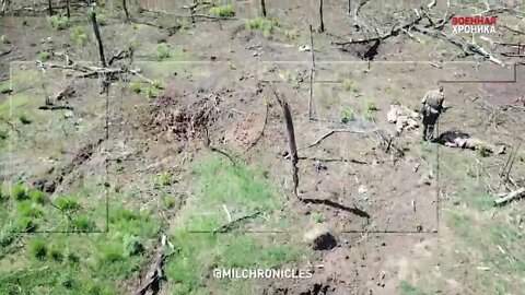 Trenches Belonging To Elite Ukrainian Paratroopers Prior To Their Destruction By Russian Forces