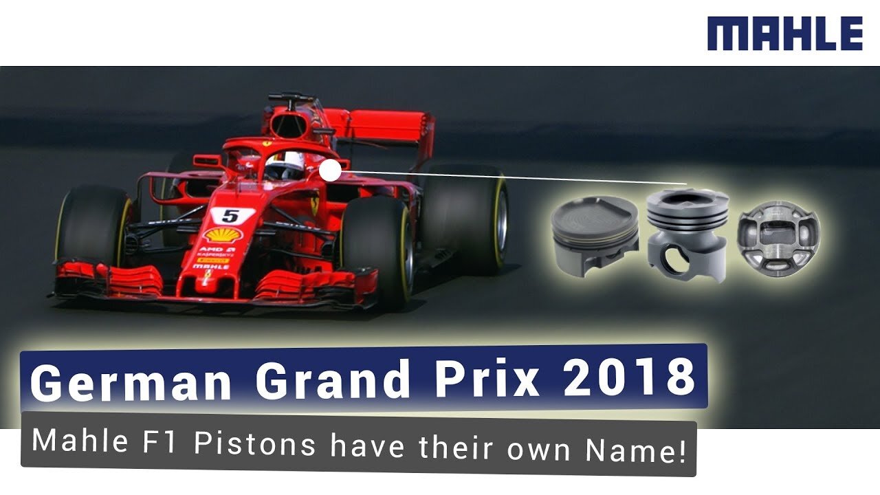 German Grand Prix 2018 - Every MAHLE F1 piston has it's own