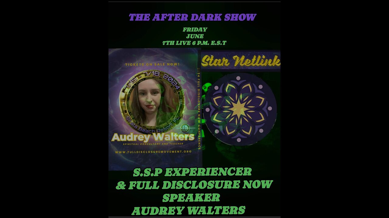 The After Dark Show -live- Audrey Walters