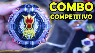 GREATEST RAPHAEL COMPETITIVO vs 4 Combos | Beyblade Burst DB | Testando o Greatest Raphael .Nx.Br' 1