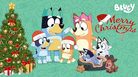 Bluey Merry Christmas