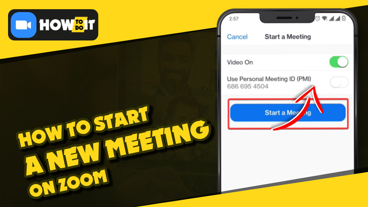 How to start new meeting on Zoom