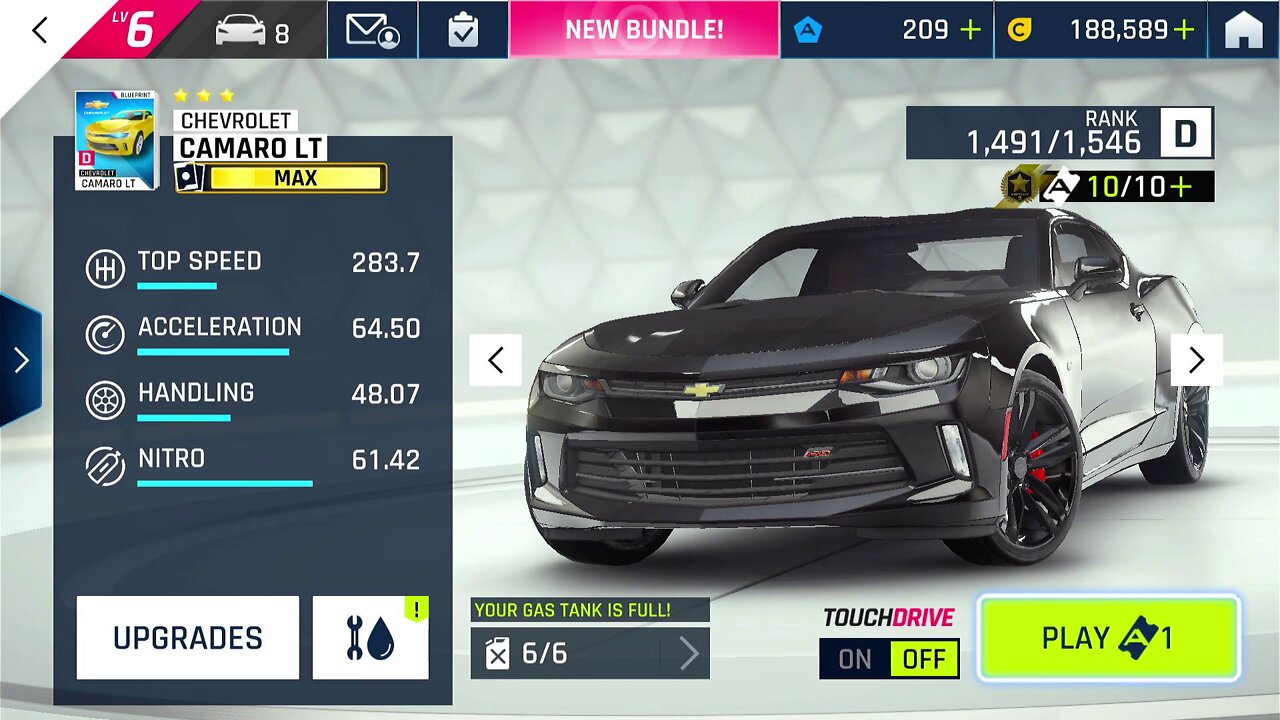 Asphalt 9 Legends - Daily Car Loot - Trainspotter - Camaro LT 3 Wins