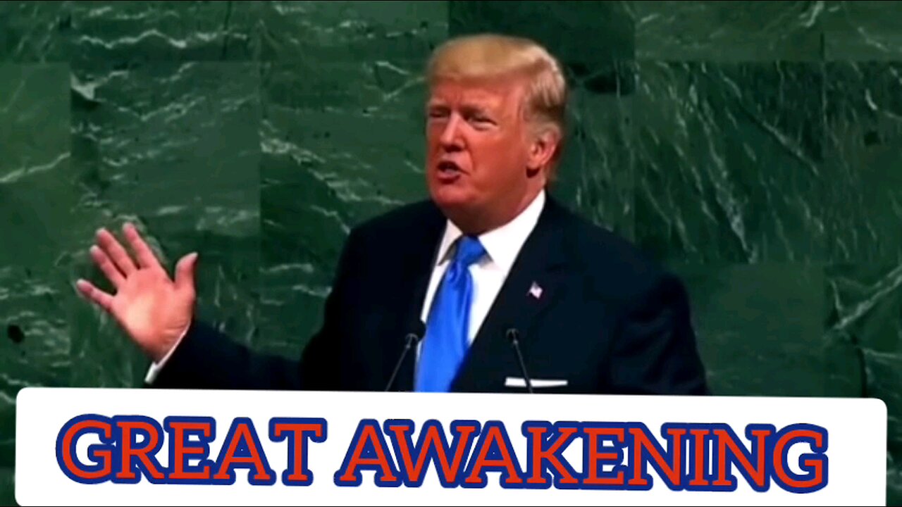 The great awakening Trump is restoring America