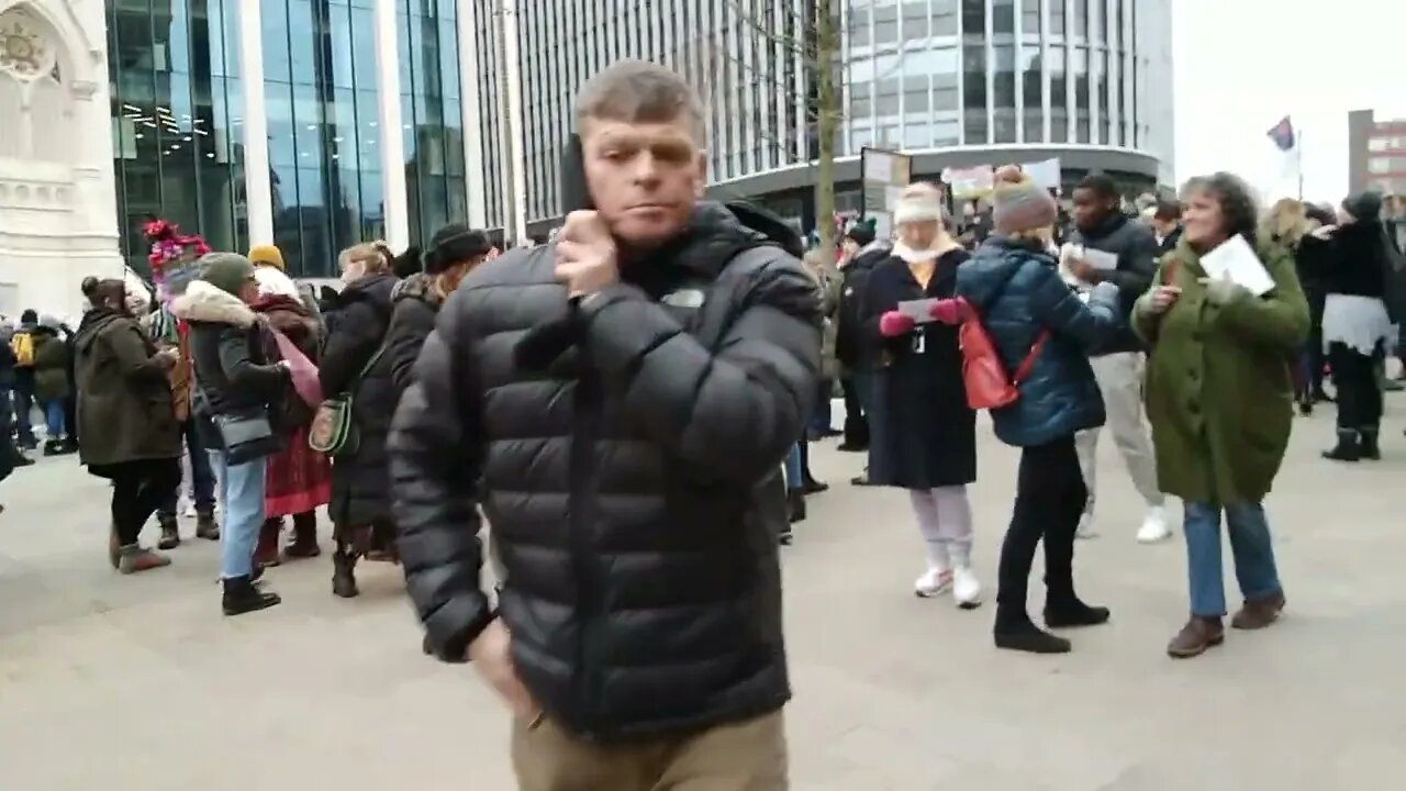 Birmingham Anti Vax Mandate/Anti Covid Tyranny Protest