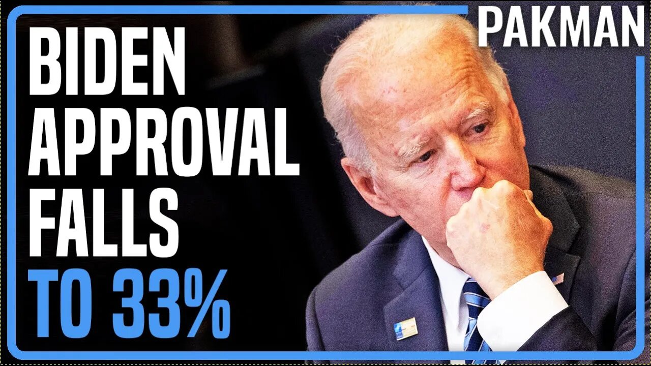 SHOCK POLL: Biden Approval Collapses to 33%