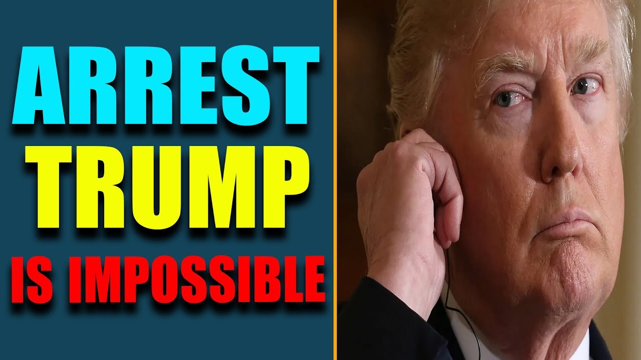 ARREST TRUMP IS IMPOSSIBLE! SHOCKING INDICTMENT JUST RELEASED OF TODAY MARCH 26, 2023