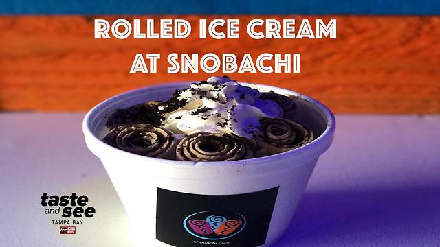 Ybor City's Snobachi offers tasty twist with rolled ice cream & ‘Dragon’s Breath’