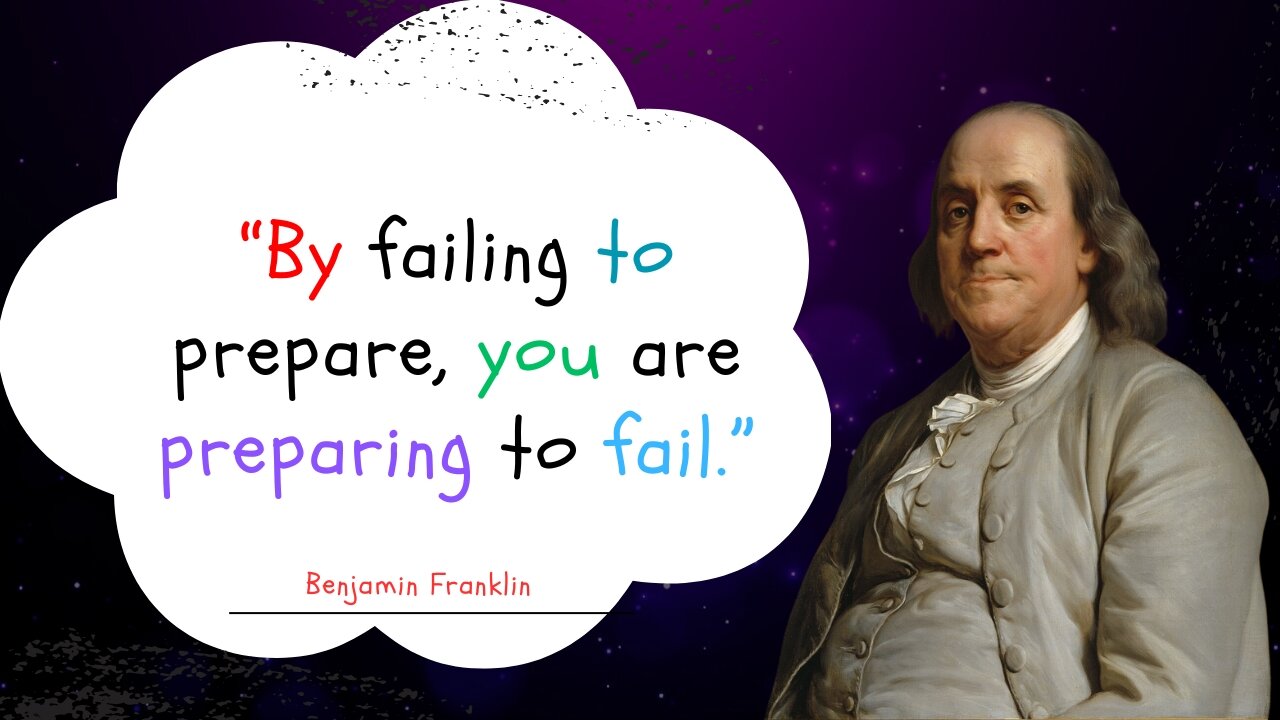 Benjamin Franklin Quotes & Life Lessons Youth Must Know Not Regret in Old Age - Inspirational Quotes