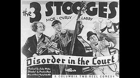 Disorder in the Court full movie 1939. The Three stooges.