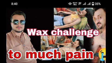 chest Wax challenge