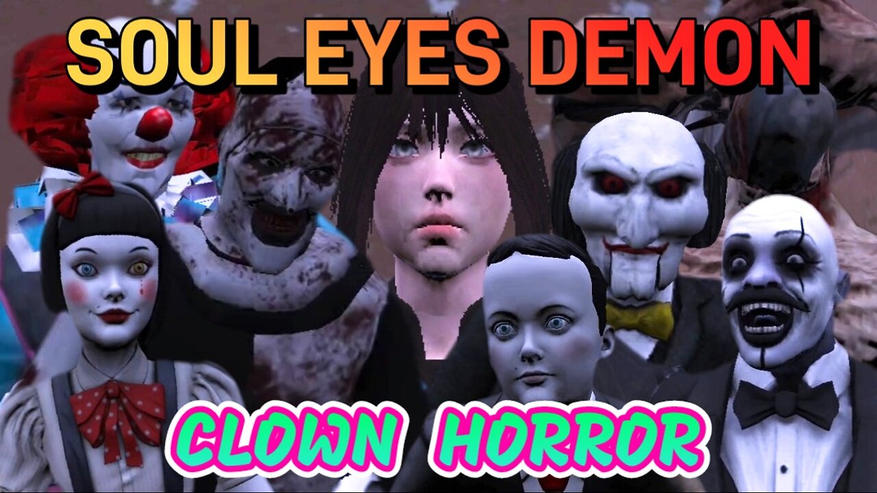 NEW GAME - Soul Eyes Demon: Clown Horror 🤡 Carnival Map Gameplay, New Characters and Enemies!