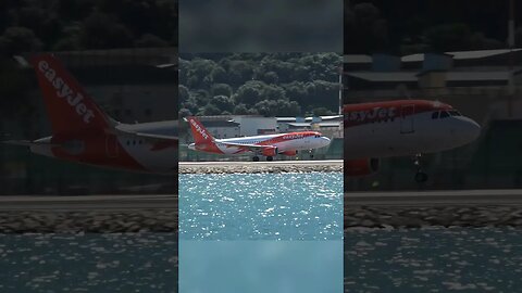 easyJet Departure at Gibraltar Airport #shorts