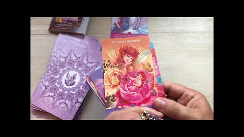 Unboxing Inspirational From Angels and Fairies deck by Frances Munro and Judy Mastrangelo