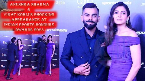Anushka Sharma & Virat Kohli's Shocking Appearance at Indian Sports Honours Awards 2023
