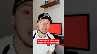 Reagindo ao vídeo que vocês me mandaram 🤣