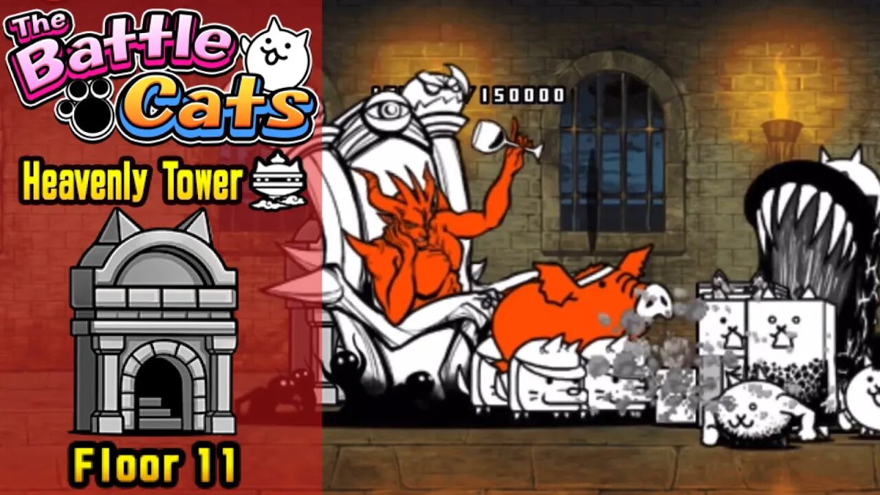 The Battle Cats - Heavenly Tower - Floor 11