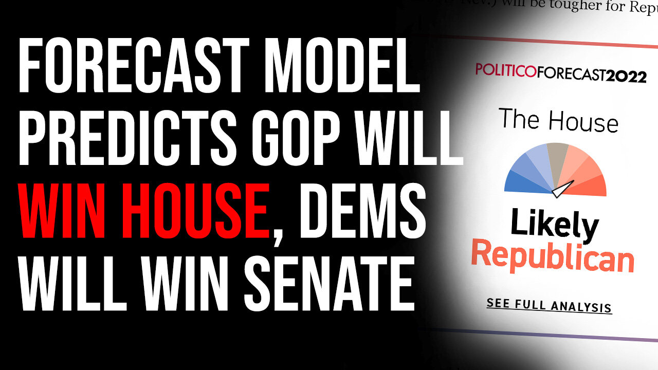 Forecast Model Predicts GOP Will Win House, Dems Will Win Senate