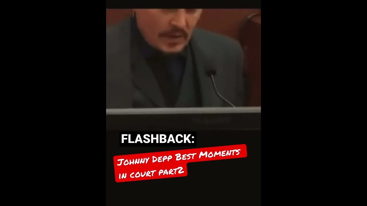 FLASHBACK: #JohnnyDepp Best Moments in Court | P2 #shorts