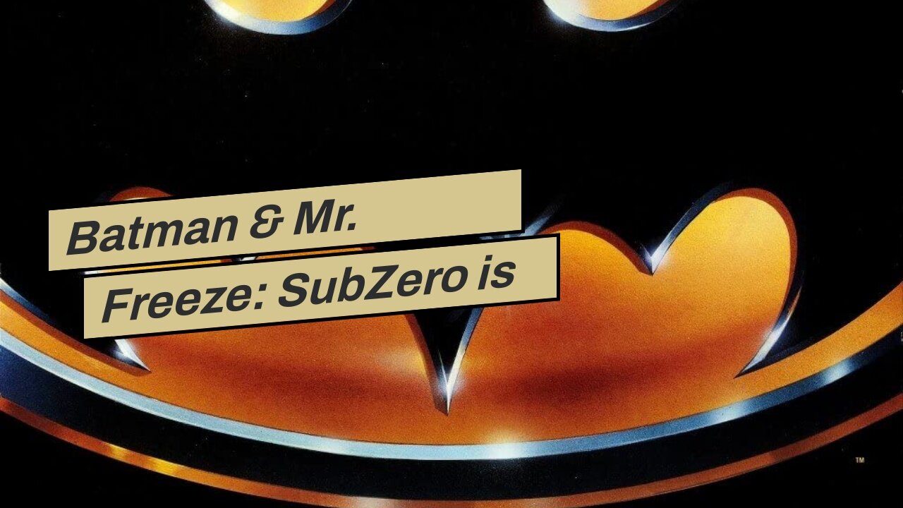 Batman & Mr. Freeze: SubZero is Still Worth Watching 25 Years Later