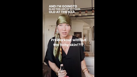 Pre workout that doesn’t make your skin itch!