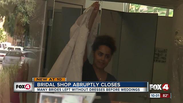 Brides stuck in limbo as Alfred Angelo abruptly closes all stores