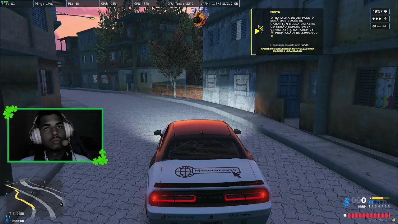 GTA RP (SP)PT)BR) VOLTANDO PRA VIDA BANDIDA