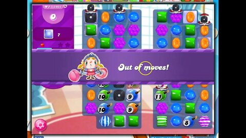 Candy Crush Level 2984 Talkthrough, 18 Moves 0 Boosters