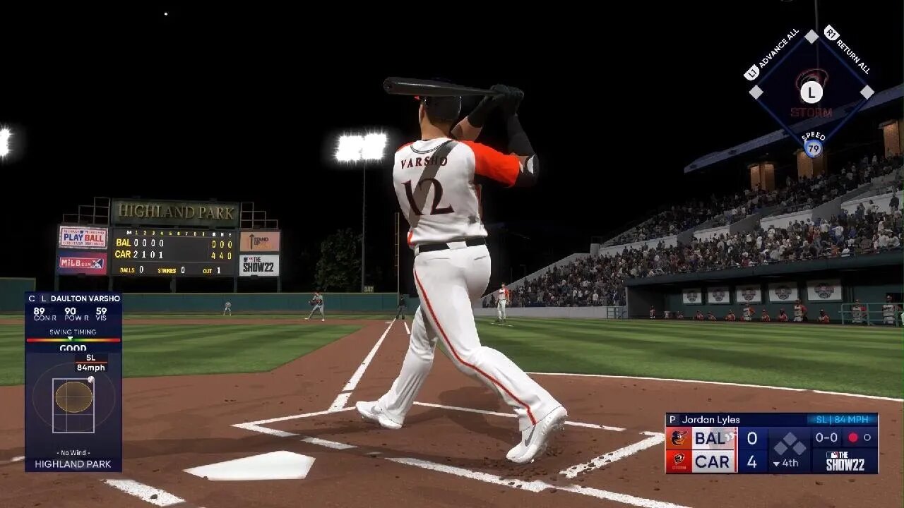 MLB The Show 22 Back 2 Back Hrs