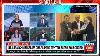 Lula e Alckmin selam chapa para bater Bolsonaro | @SHORTS CNN