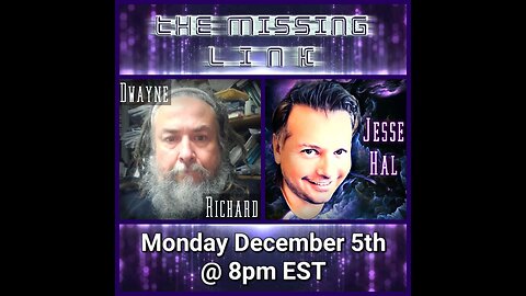 Join Jess Hal from Missing Link for a Special Presentation with Dwayne Richard