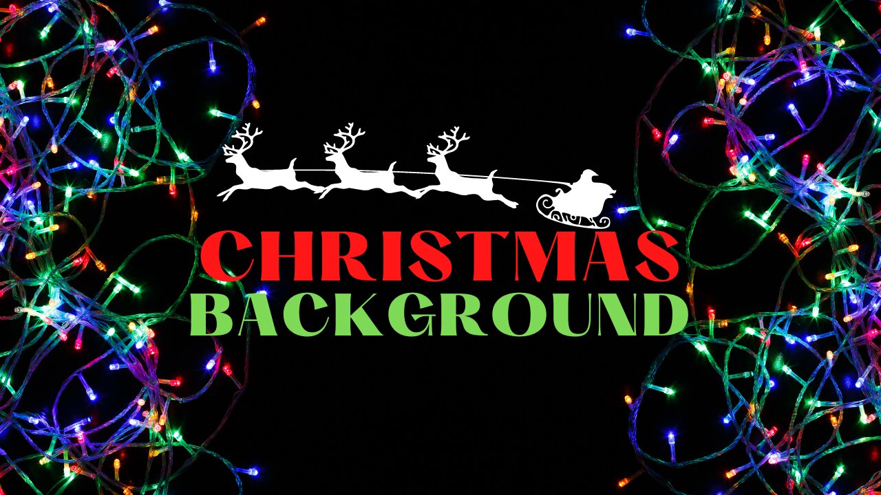 CHRISTMAS AMBIENCE BACKGROUND