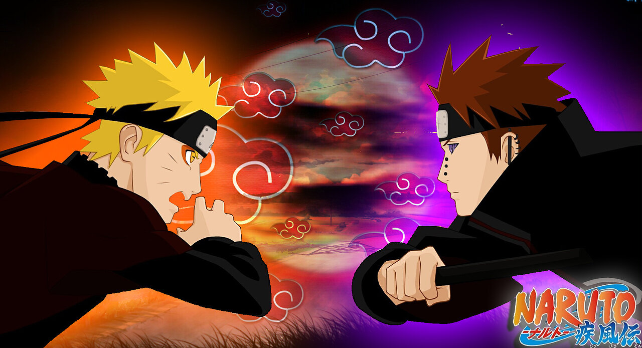 Best Anime Fight - Naruto vs Pain