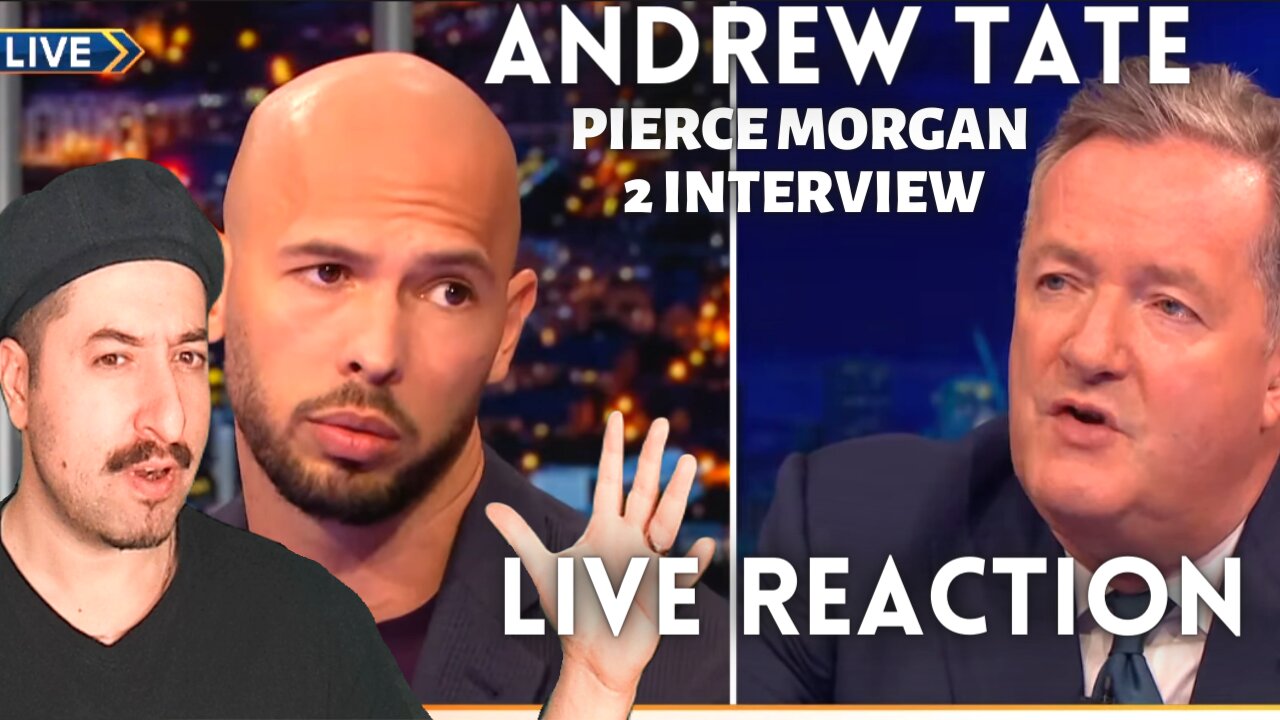 ANDREW TATE Piers Morgan 2 Interview - Live Reaction