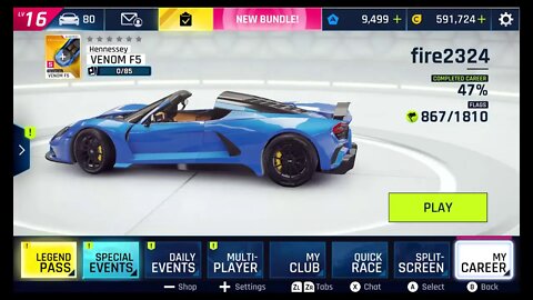 Hennessy Venom F5 Trial Series Races | Asphalt 9: Legends for Nintendo Switch