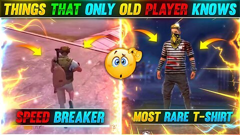 THINGS THAT ONLY OLD PLAYER KNOWS🤯YOU DON'T KNOW ABOUT😱🔥|| GARENA FREE