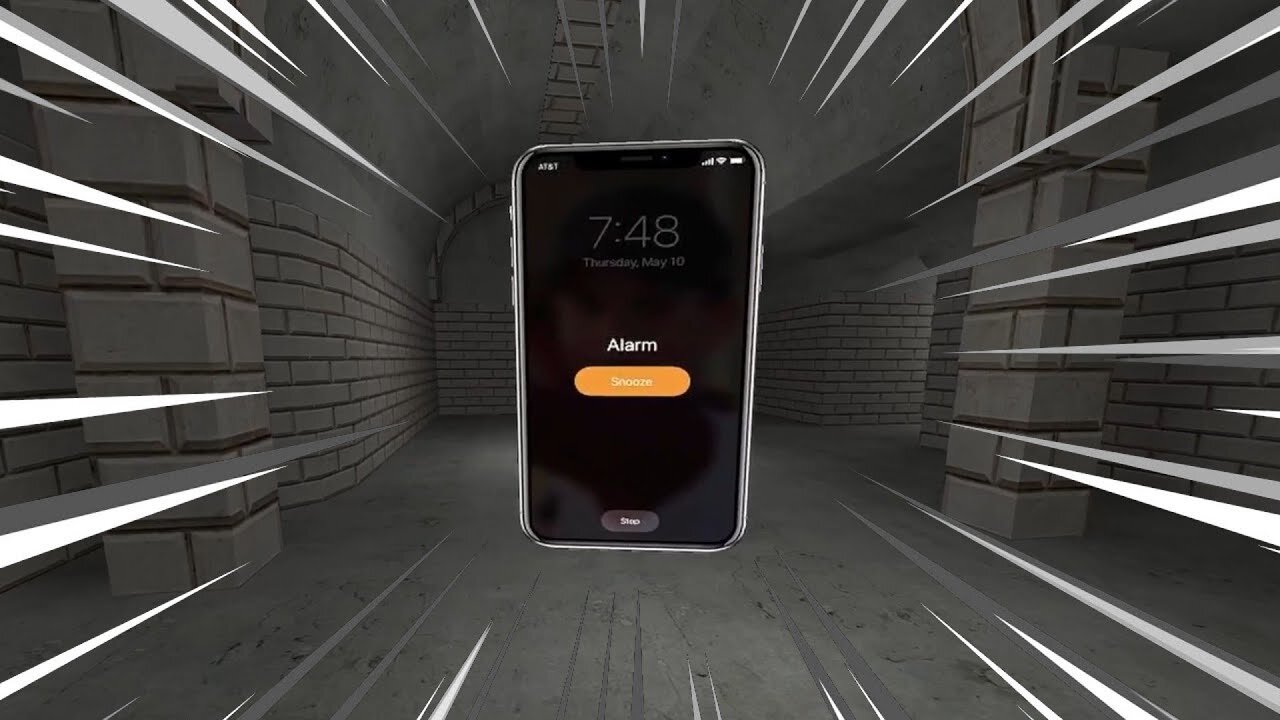 Getting Chased By iPhone Ringtone Nextbot For 8 MINUTES