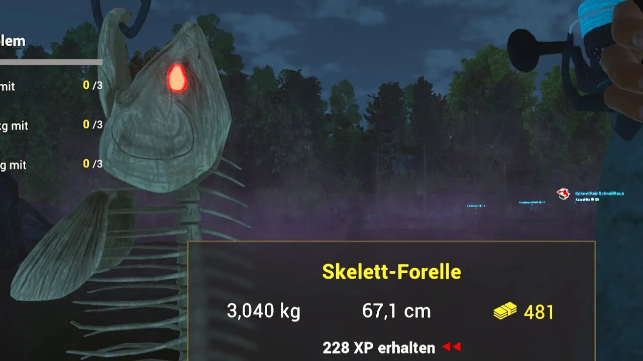 Fishing Planet Staffel 2 Folge 162 Halloween Event Gegenstand 3 Forellengolem