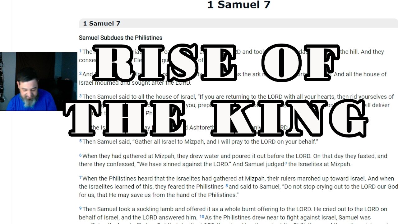 The Selection of Saul as King 1 Samuel 7-11