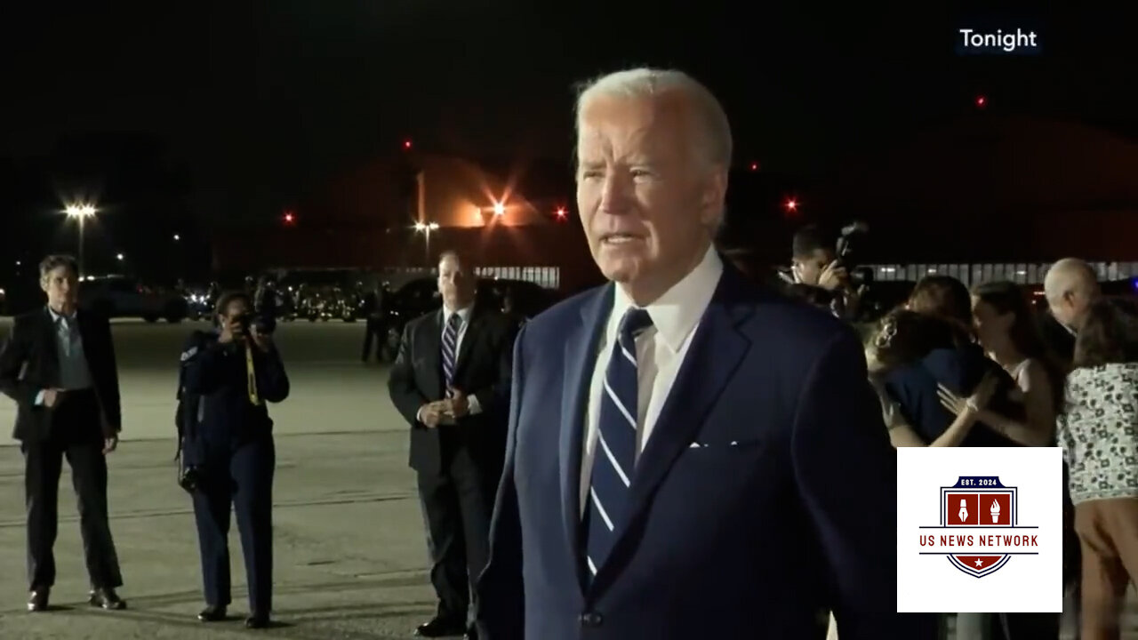 ‼️WATCH: This Clip Shows Kamala Walk Awkwardly into Video Frame, Biden Make Incredible Gaffe‼️