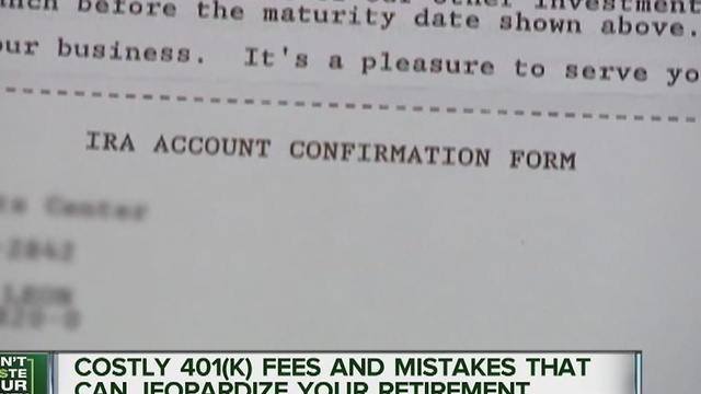 Costly 401(k) fees and mistakes that can jeopardize your retirement