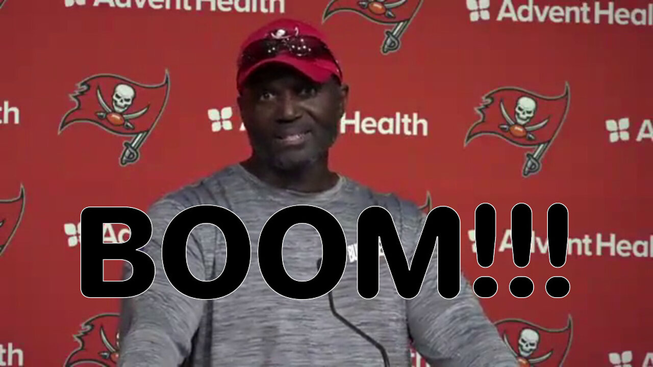 TAMPA BAY BUCS COACH TODD BOWLES SLAPS DOWN #CRIMINALMEDIA RACE BAITING NARRATIVE BEAUTIFULLY!!