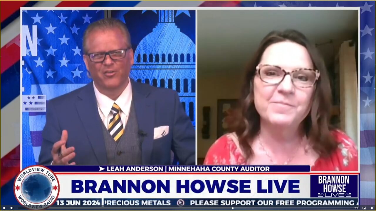 Leah Anderson - Minnehaha County Auditor - Interview by Brannon Howse - Mesa3 pattern