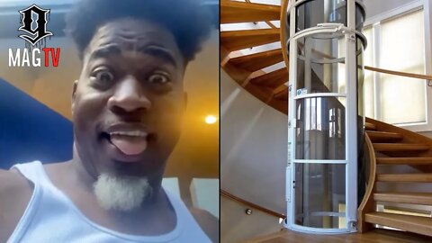 David Banner Shows Off His Pneumatic Vacuum Home Elevator! 🏡