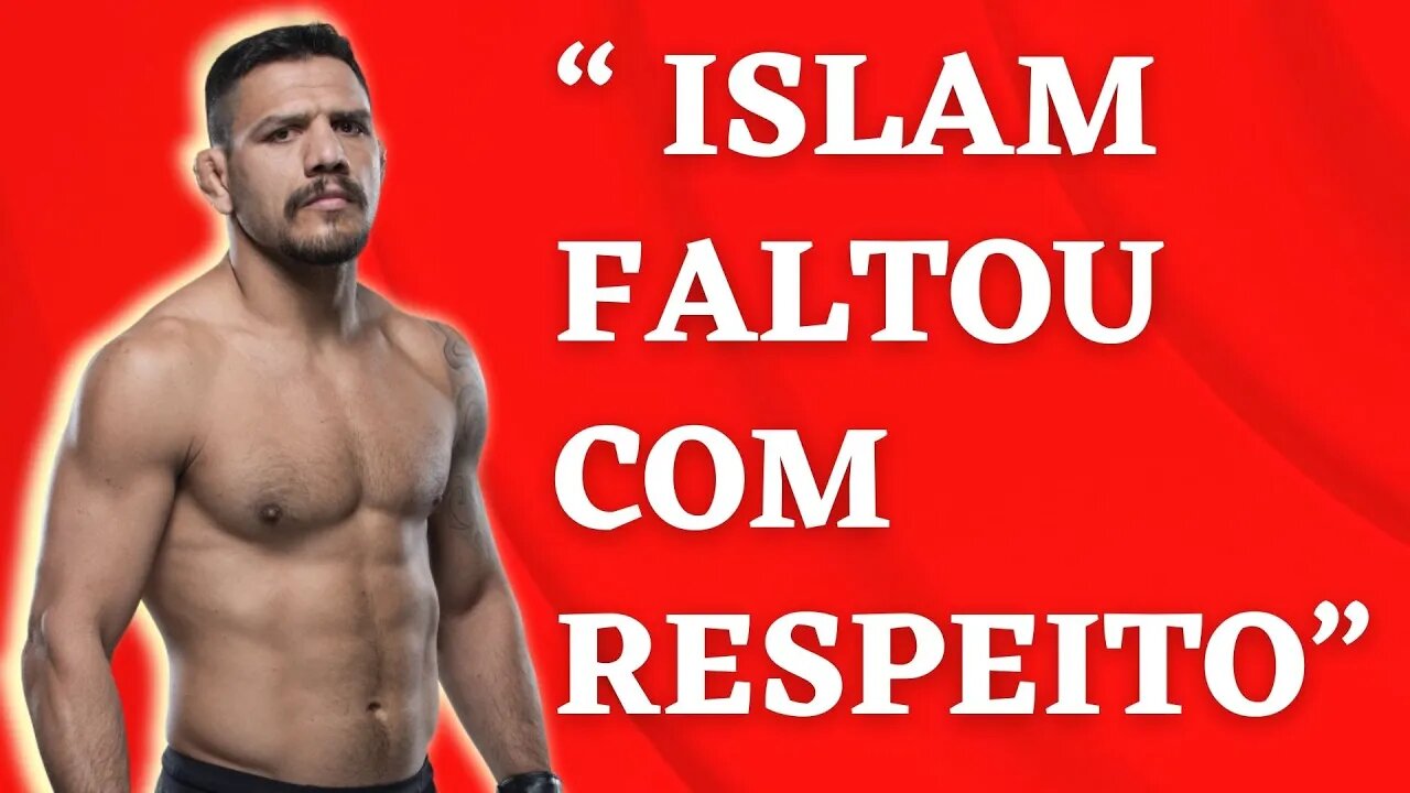 Makhachev faltou com o respeito.