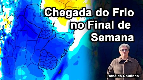 Meteorologia mostra volta do frio no final de semana com possibilidade de geadas