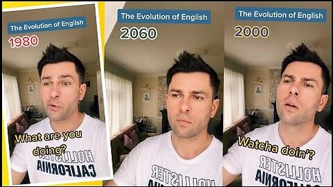 The Evolution of English #english #comedy #funny #learnenglish #shorts #london #usa #romania #fyp