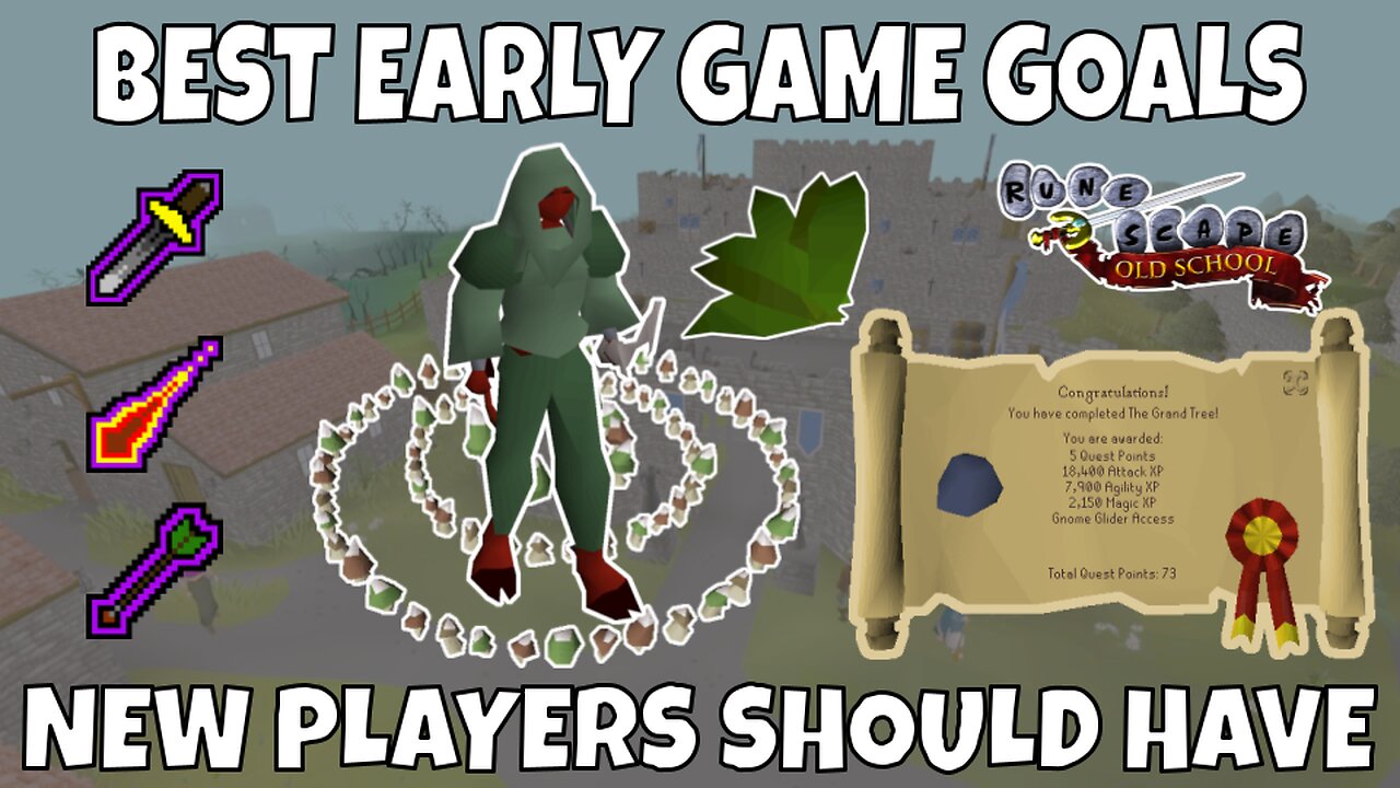 BEST Early Game Goals & Unlocks For New Members | OSRS Progression